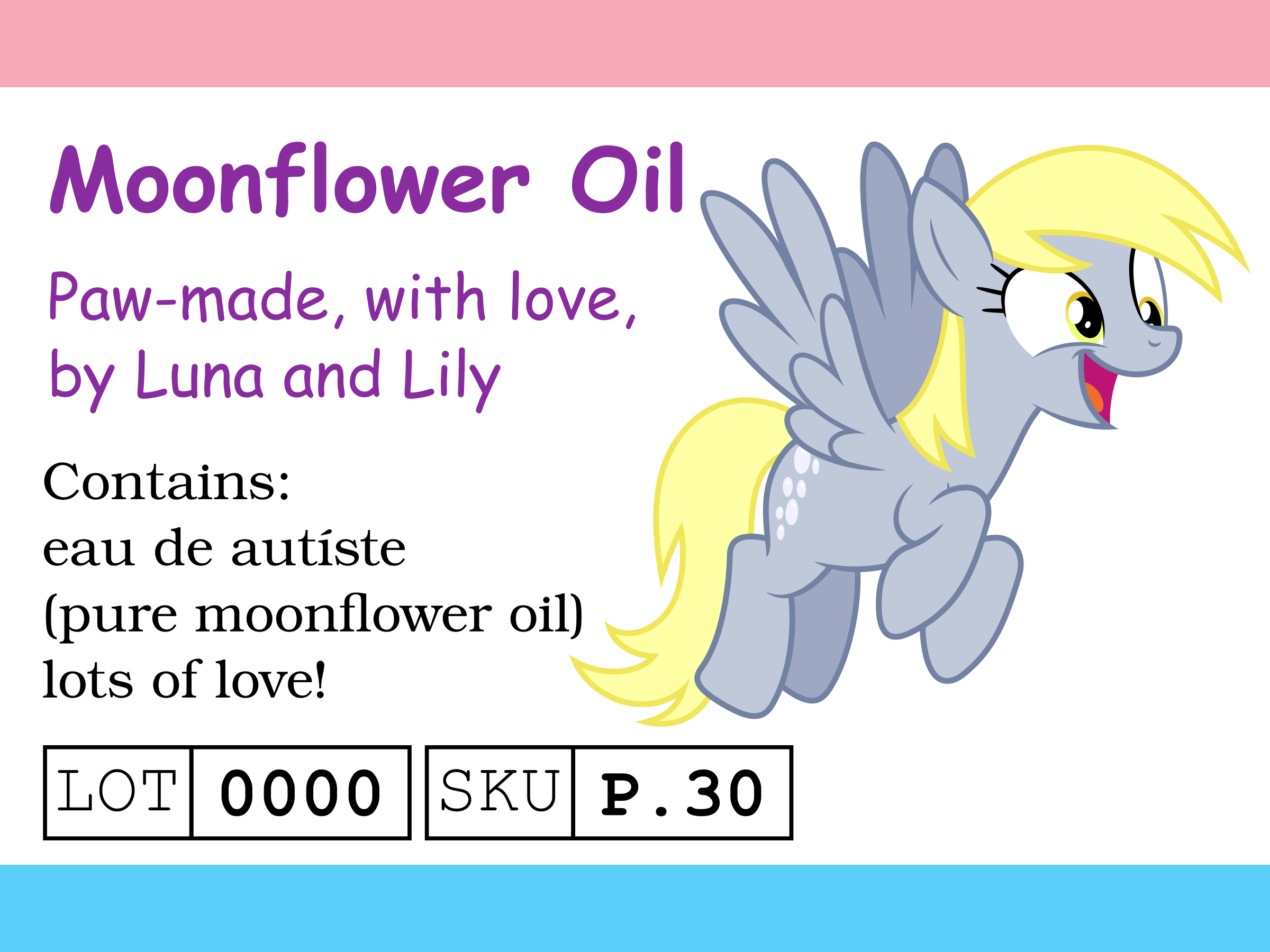 Same but with Moonflower Oil and Derpy